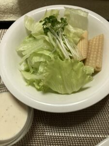 スプラウトのサラダ