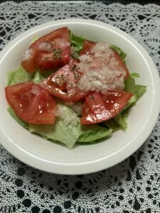 トマト蜂蜜サラダ